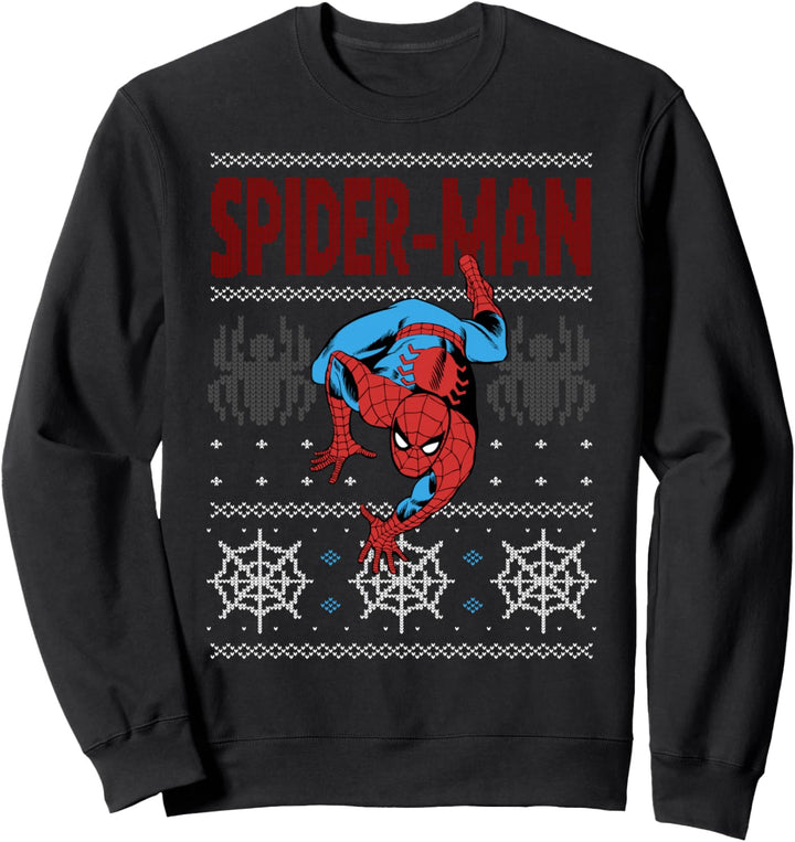 Marvel Spider-Man Crawl Ugly Weihnachten Sweatshirt