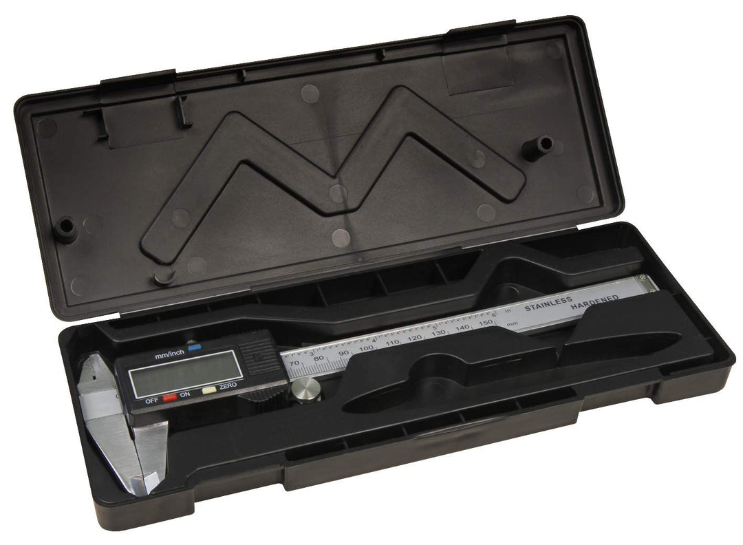 MC POWER - digitale Schieblehre Messschieber | MS-150 | 150mm, LC-Display, mm und inch