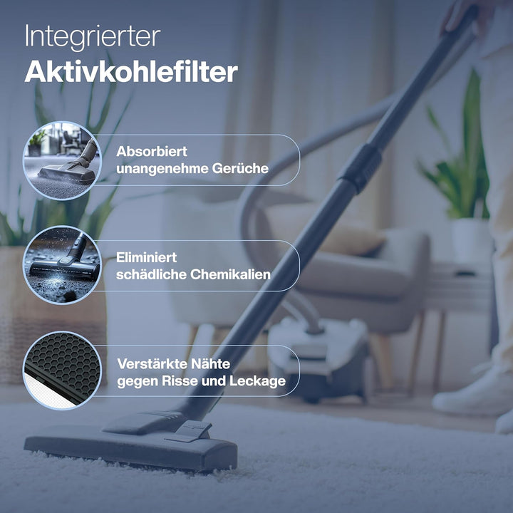 3 Filter für Miele Staubsauger [Compact C1 &amp; C2, Complete C2 &amp; C3, S8340] – 3 HEPA Filter und 3 Moto