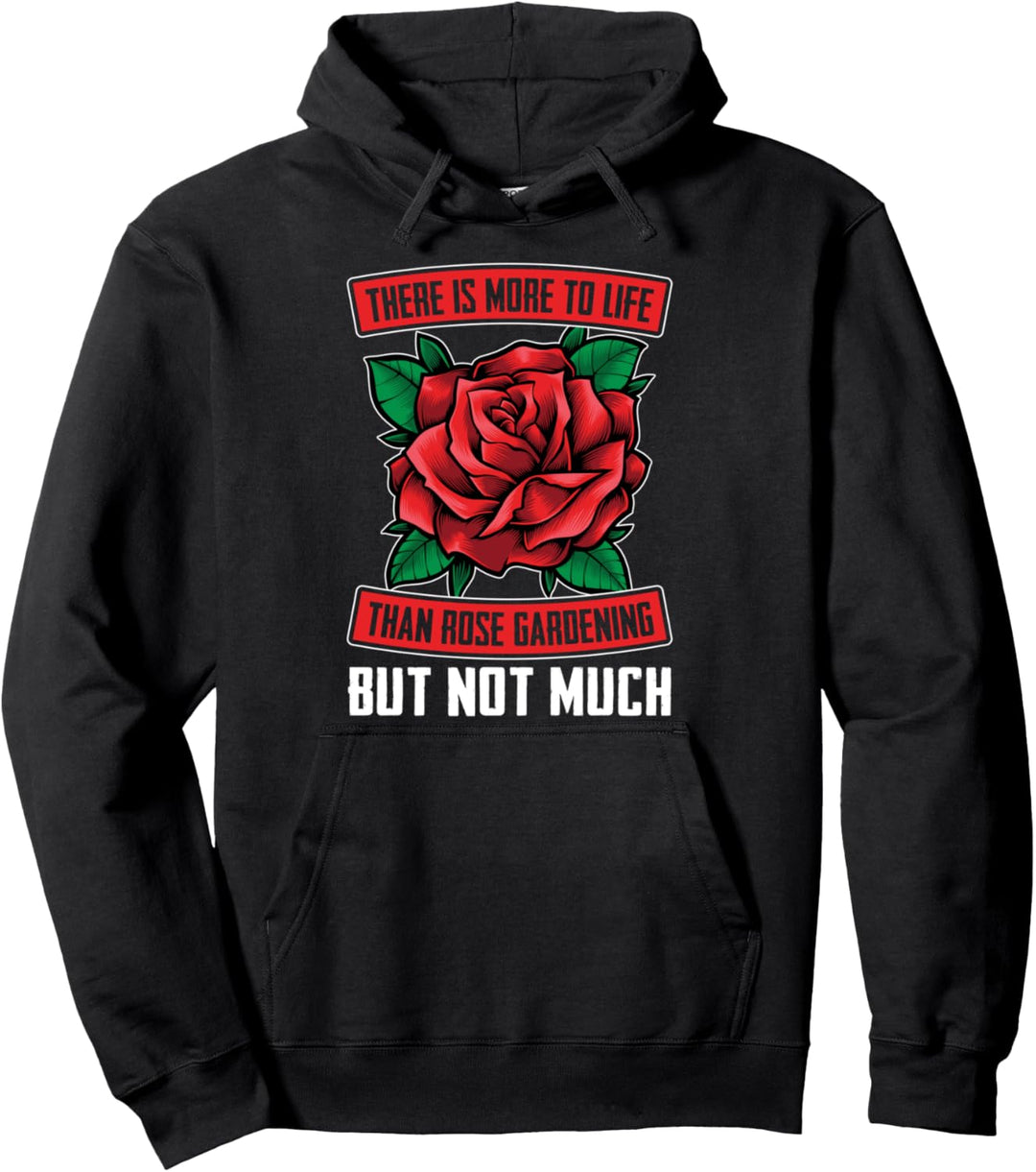 Rosen Blume Hobbygärtner Gärtner - Garten Rose Pullover Hoodie