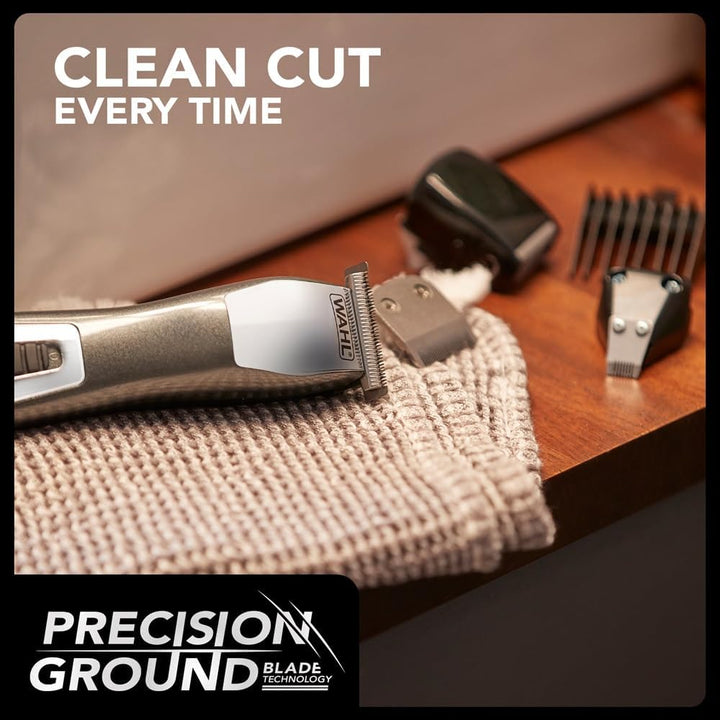 WAHL Chromium 11-in-1 Multigroomer, Augenbrauenschneider, Körpertrimmer, Barttrimmer für Männer, Sto