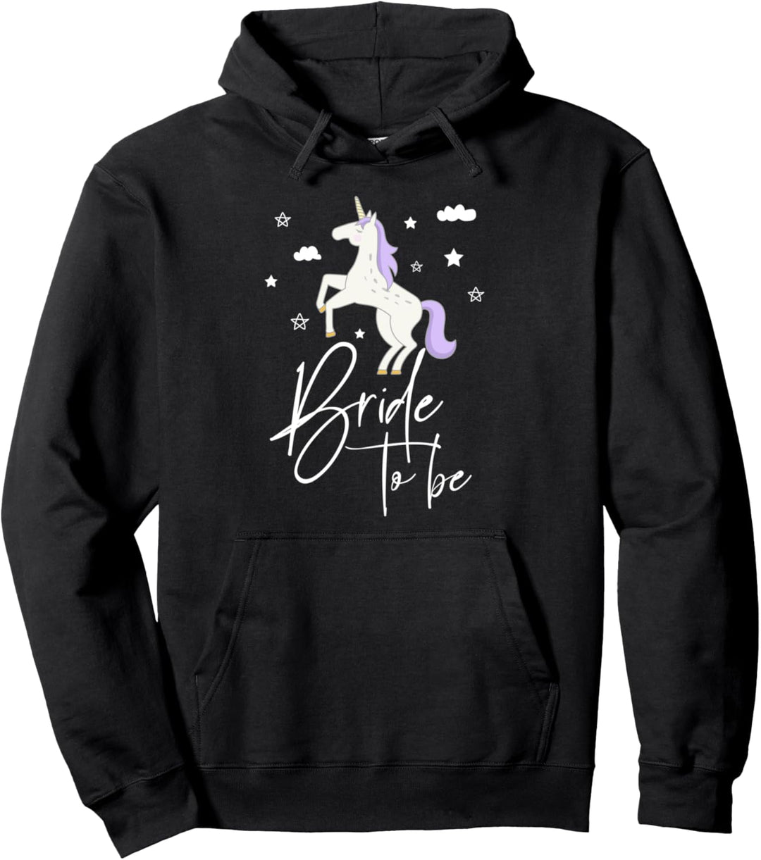 Die Einhorn-Braut wird auf der Junggesellenparty sein Team Bride Pullover Hoodie
