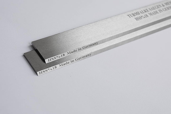 2 Stück Hobelmesser 810 x 35 x 3 HSS Streifenhobelmesser