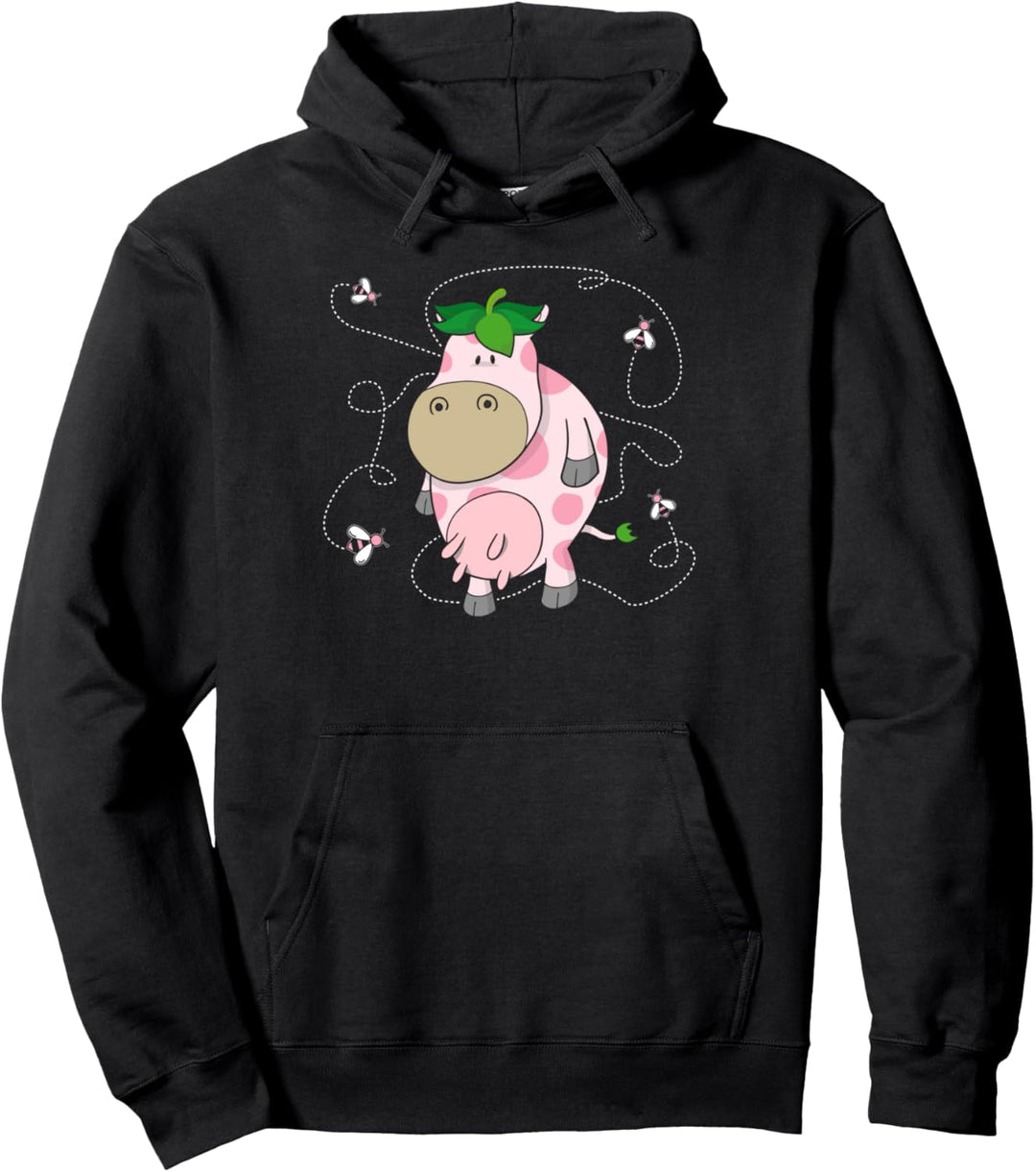 Strawberry Ku Pullover Hoodie