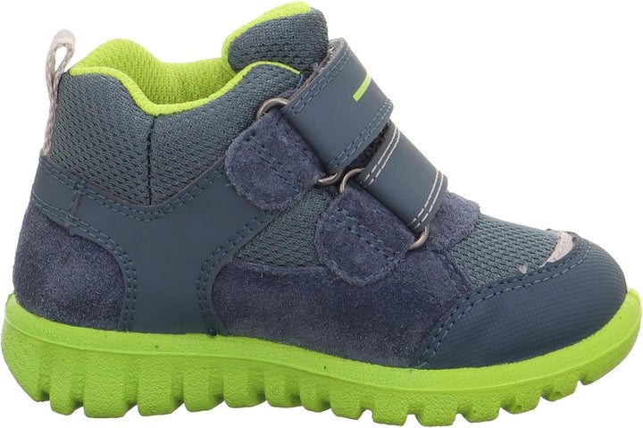 Superfit Jungen Sport7 Mini Leicht Gefütterte Gore-tex Lauflernschuhe 23 EU Blau Hellgrün 8020, 23 E