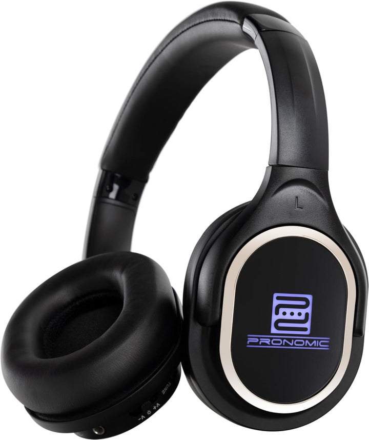 Pronomic SCBS-41 USB-C Silent Disco V2 Band Set - 1 Sender und 4 Funk Kopfhörer - 3 Kanäle mit separ