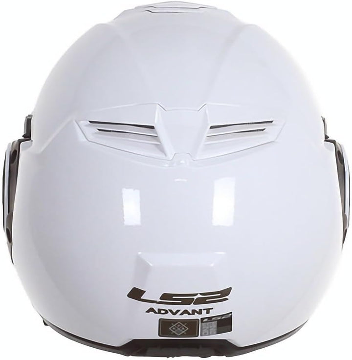 LS2, Klaphelme motorrad ADVANT solid white 06, XS XS Weiss, XS Weiss