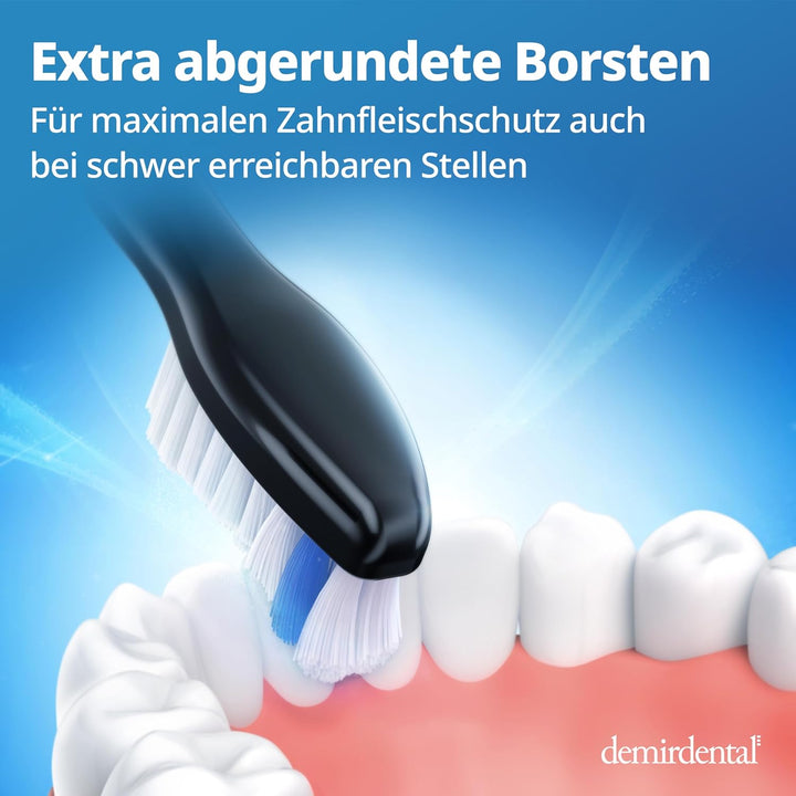 8er demirdental Ersatzbürsten passend für Philips Sonicare, Extra Soft Aufsätze & Aufsteckbürsten, e