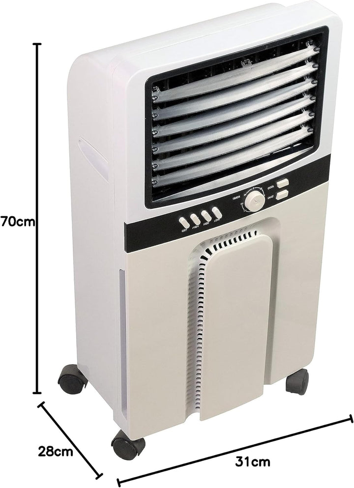 O Fresh 170 Luftkühler/Luftbefeuchter/Autoduft, 65 W, weiss