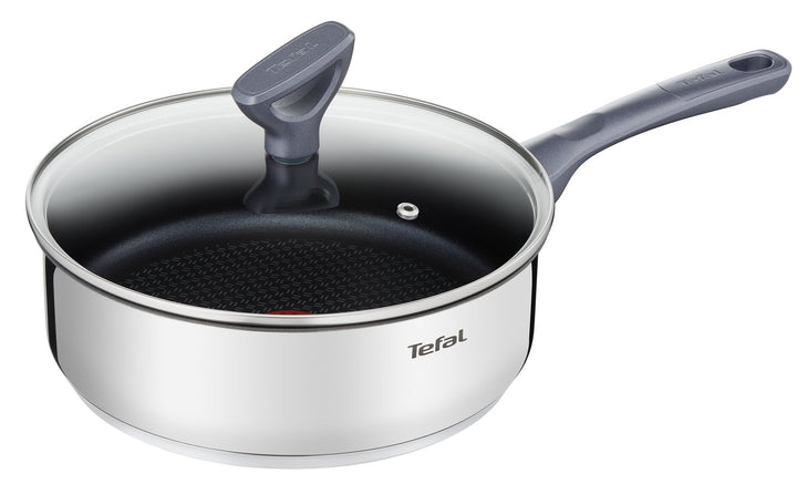 Tefal g7133214 dailycook Pfanne, Edelstahl, 24 cm, Metal, 2 43,7 x 25,6 x 10,6 cm, 43,7 x 25,6 x 10,