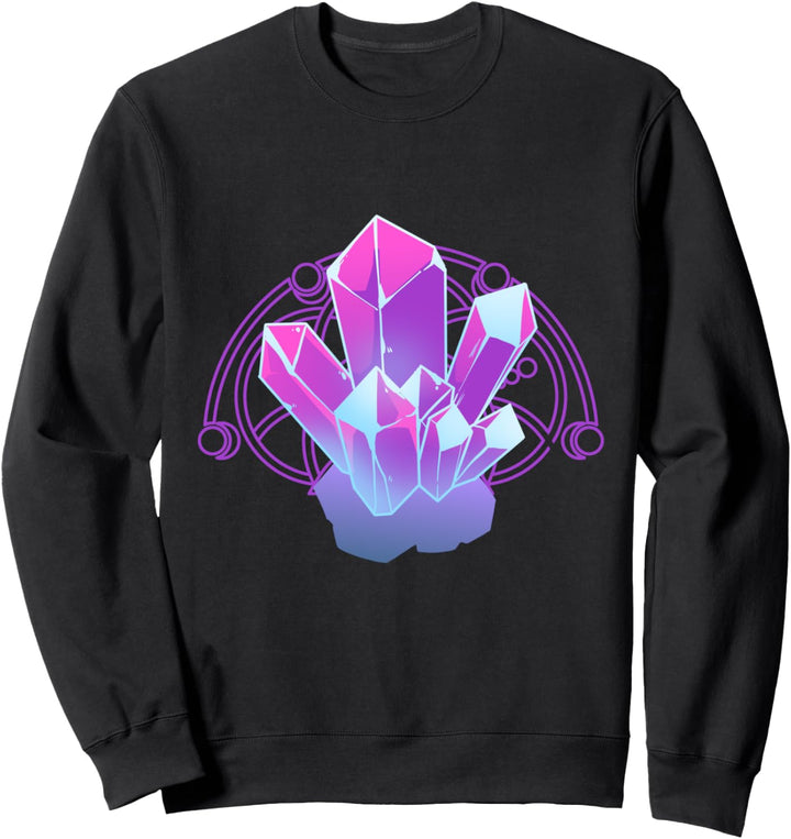 Kawaii Pastell Goth Kristall Anime Sweatshirt