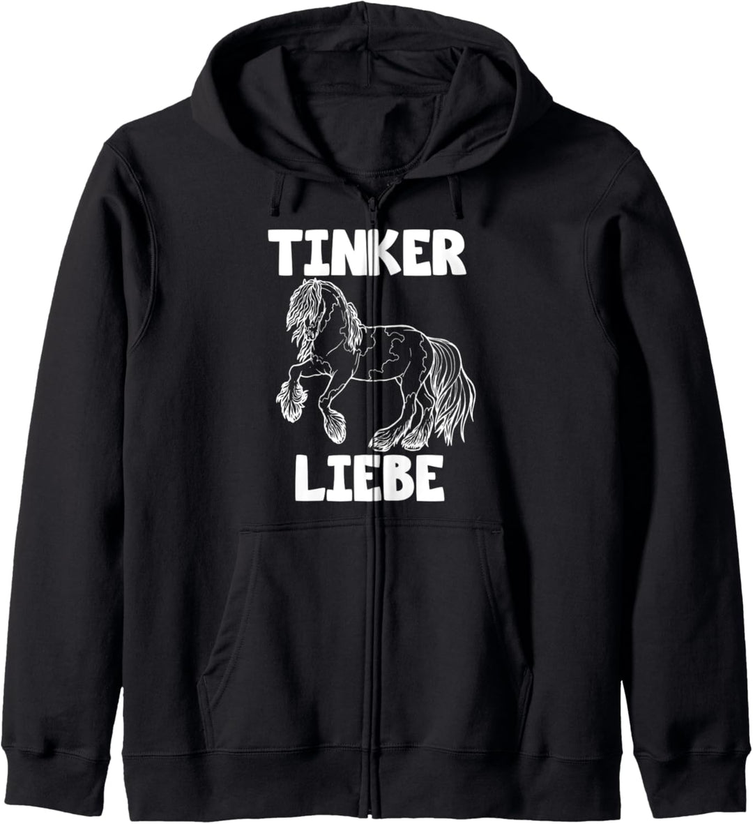 Tinker Liebe Pferd Pony Shirt Kapuzenjacke