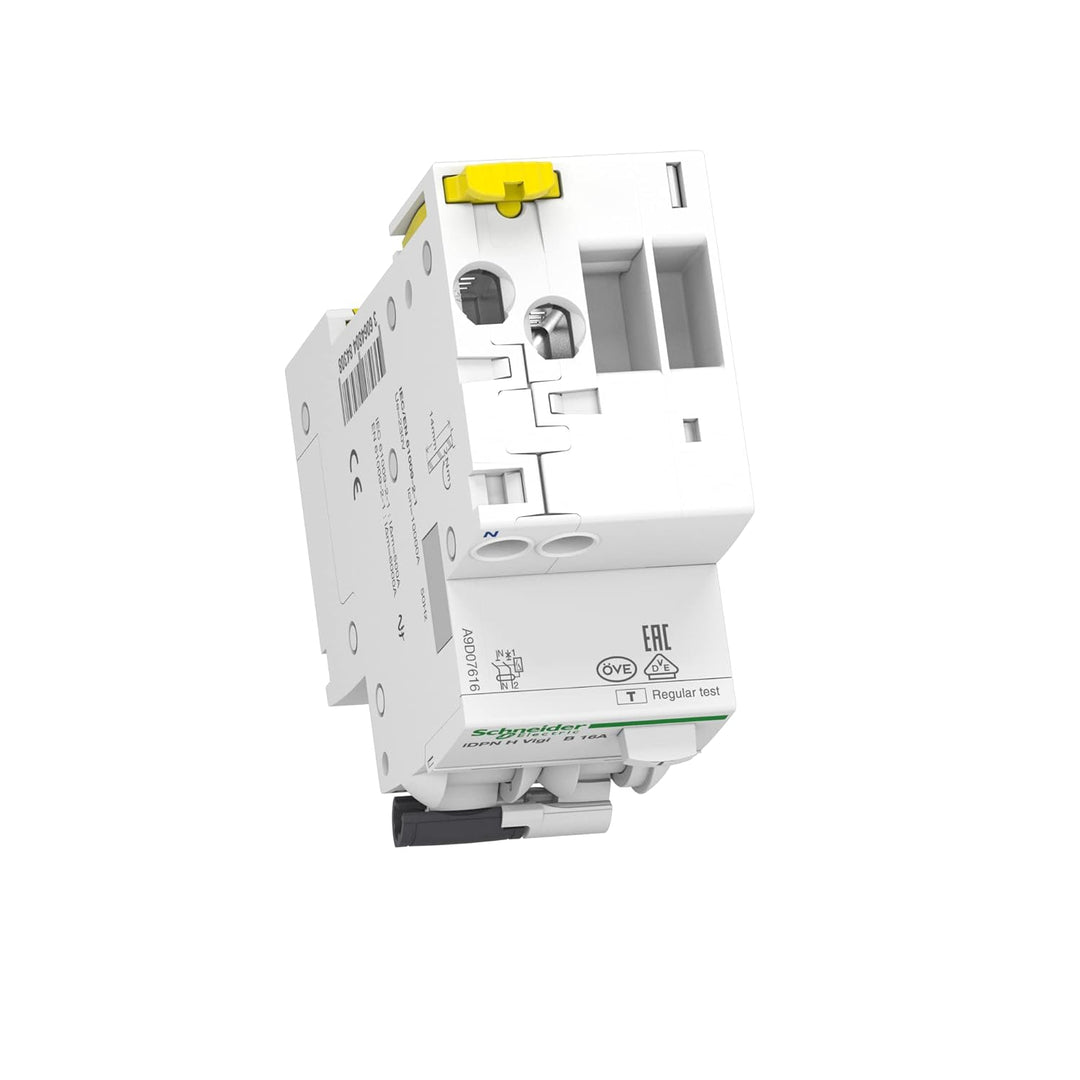 Schneider Electric A9D07616 FI/LS-Schalter IDPN H 1P+N 16A B 30MA TYP A B-Charakteristik 16 Ampere,