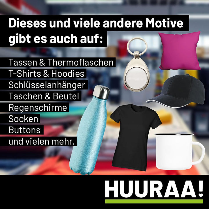 Huuraa Einkaufskorb Oma mit Herz 20 Liter Black faltbarer Tragekorb Geschenkidee