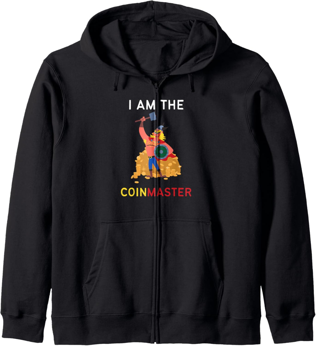 Das Münzmeisterspiel Viking With Coins T Kapuzenjacke