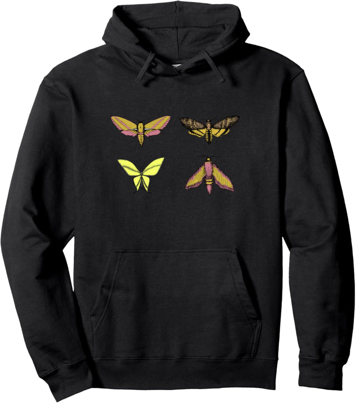 Motten - Schmetterlinge Identifikation - Horror Schmetterling Insekt Pullover Hoodie