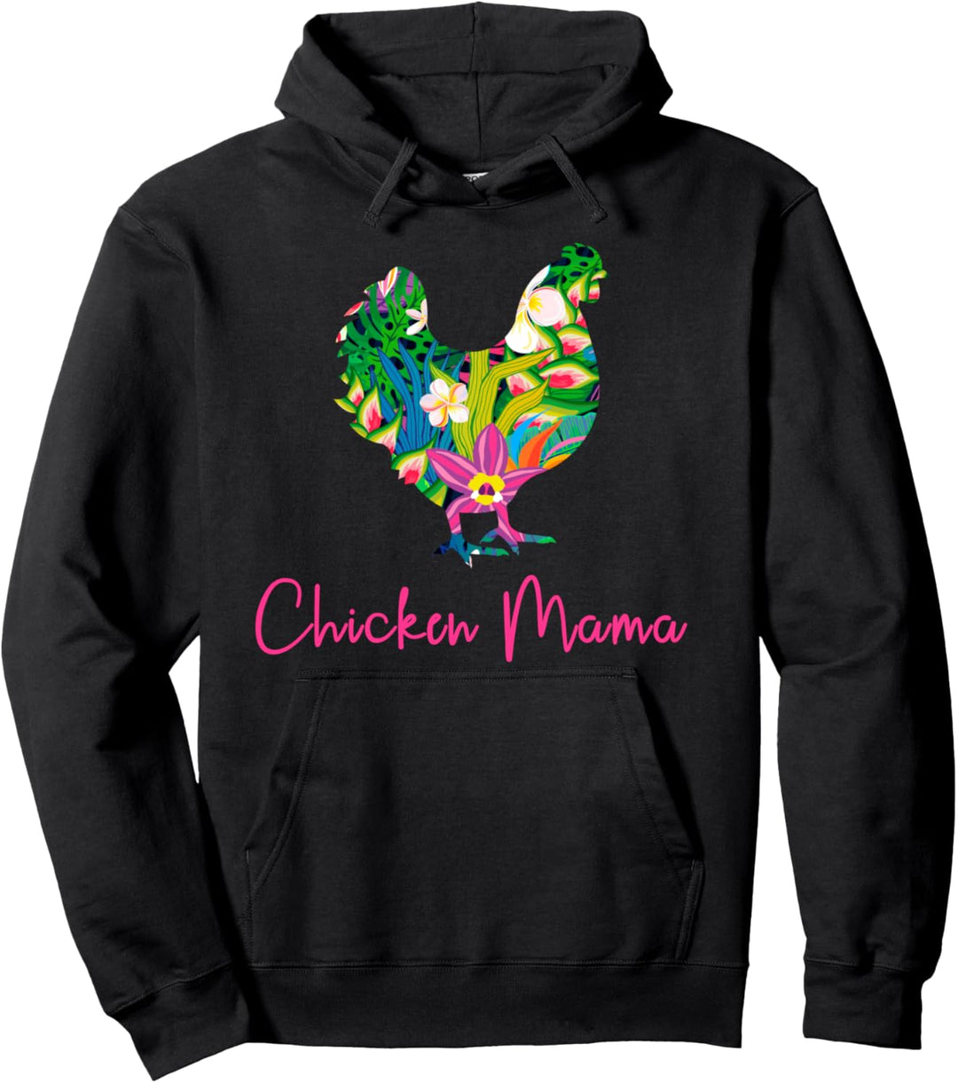 Chicken Mama Henne Bauern Bäuerin niedliches Huhn Pullover Hoodie