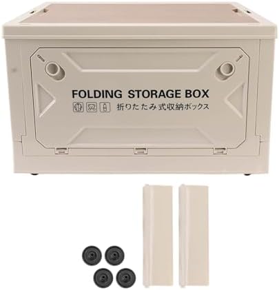 Qcwwy Faltbare Camping-Aufbewahrungsbox, Zusammenklappbare Aufbewahrungsbox, Starke Tragfähigkeit, 5