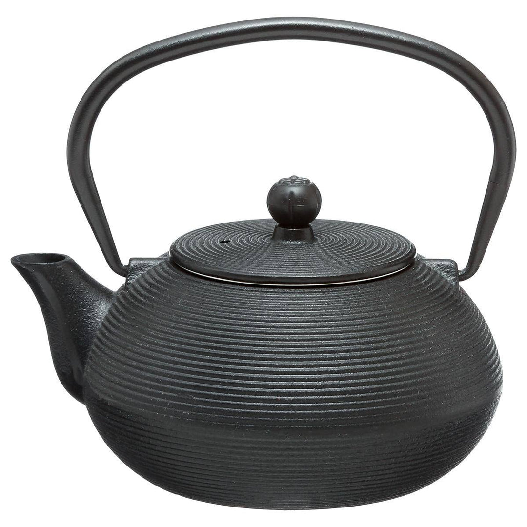 SECRET DE GOURMET Teekanne Gusseisen 600 ml (16 x 14 x 9 cm) (Grau), Grau