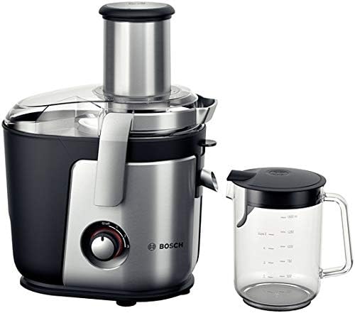 Bosch Entsafter VitaJuice 4 MES4010, Entsafter für Obst und Gemüse, extra grosser Einfüllschacht, 1,