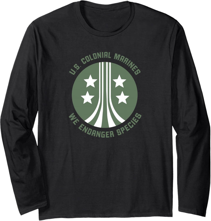 Aliens U.S. Colonial Marines We Endanger Species Langarmshirt
