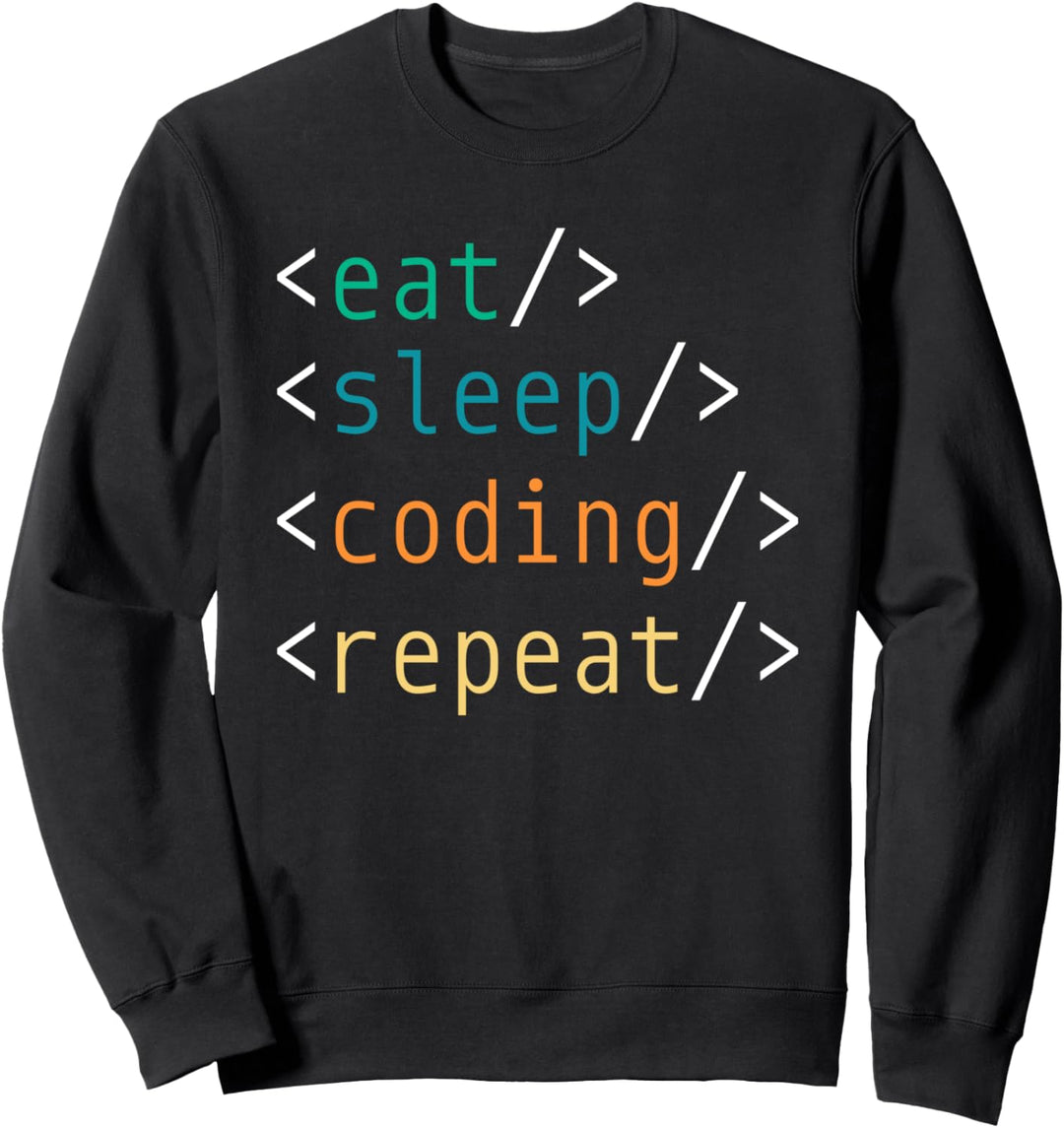 Programmierer Coder Computer Nerd Coding Programmierung Sysadmin Sweatshirt