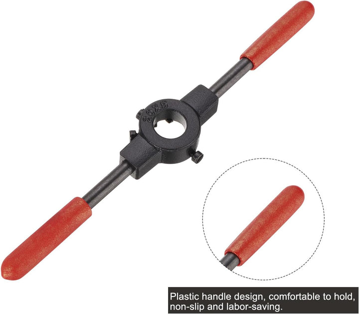 QUARKZMAN 10-32 UNF Gewindebohrer und Schneideisen Set 20mm Gewindebohrer set Runder Schneideisenhal