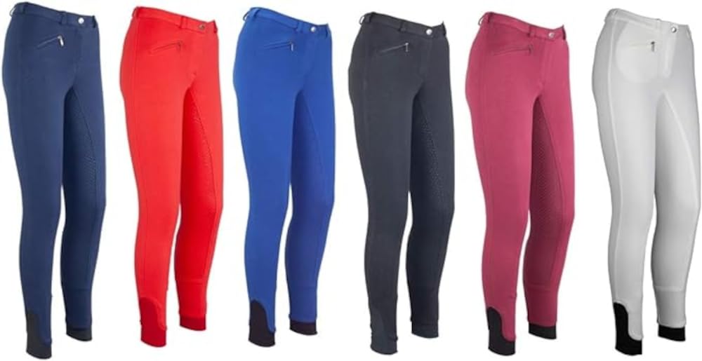 RL24 - Damen Reithose Silikon Vollbesatz Flex BASICLINE 52 Dunkelblau, 52 Dunkelblau
