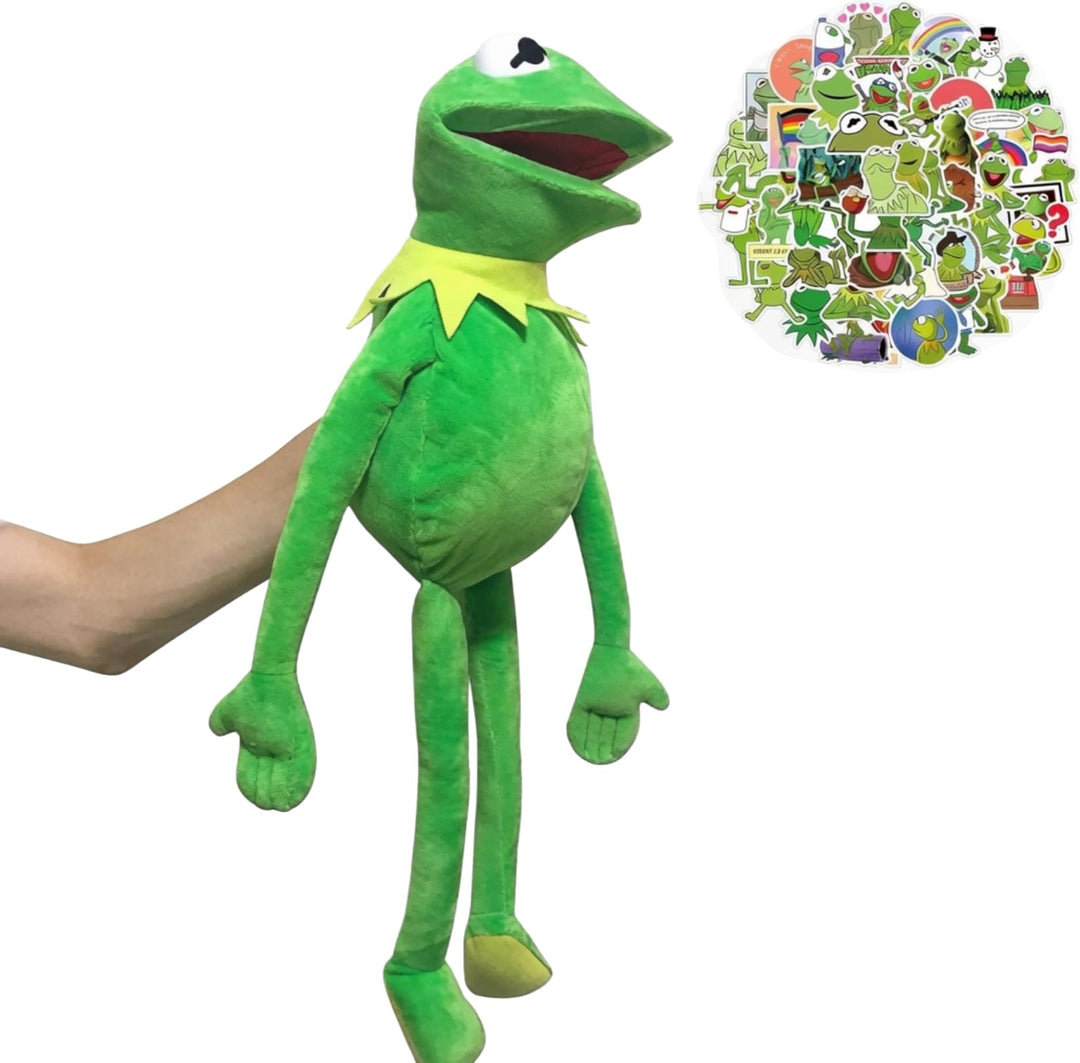 Handpuppe Kermit Der Frosch für Kinder Handpuppen Erwachsene Kermit Puppe Anime Frog Spielzeug mit 5