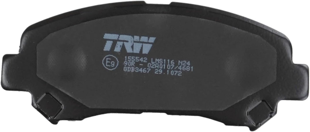 TRW GDB3467 Bremsbelagsatz, Scheibenbremse - (4-teilig)