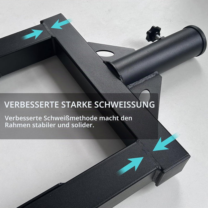 KORIKAHM Viking Press Landmine Griff für 5,1 cm olympische Langhantel, T-Bar Row Attachment Core Str