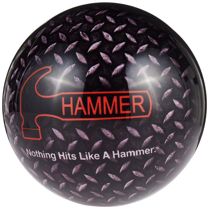 Hammer Diamond Plate Bowling Ball 8 Pfund, 8.0 Pfund