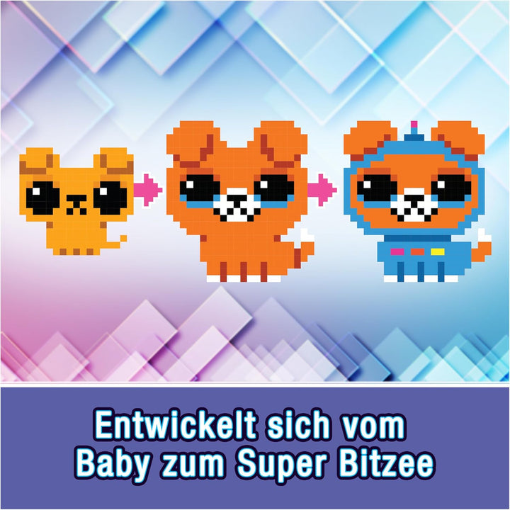 Bitzee - Digitales Haustier zum Anfassen, interaktives Spielzeug mit 15 virtuellen elektronischen Ti