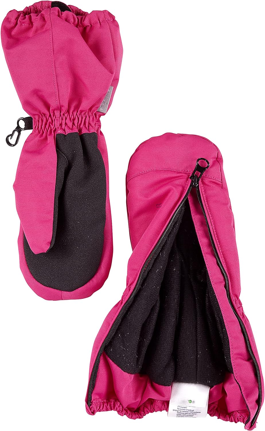 Sterntaler Stulpen-Handschuhe mit mittigem Reissverschluss 3 Magenta, 3 Magenta