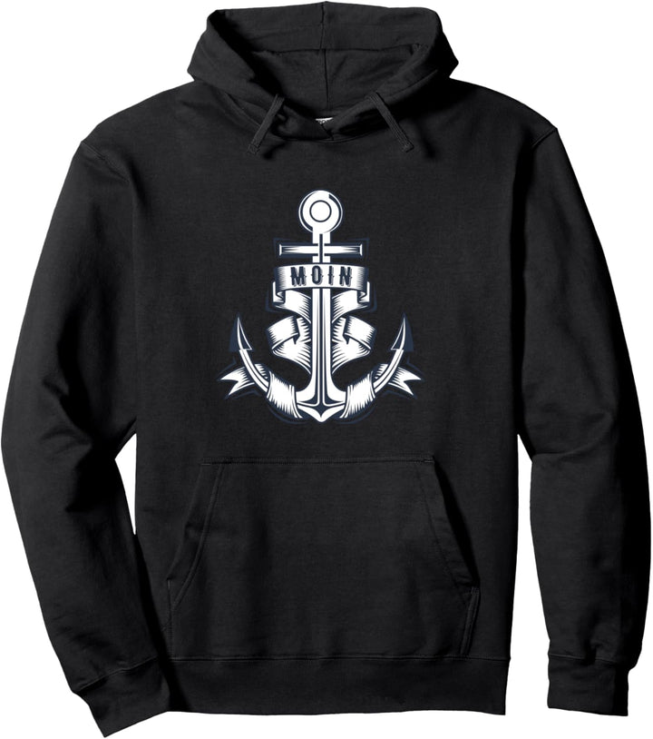Anker - Moin - Norddeutsche Begrüssung Pullover Hoodie