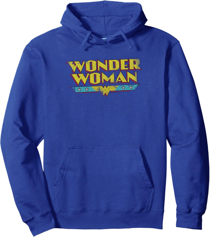 Wonder Woman Logo Pullover Hoodie
