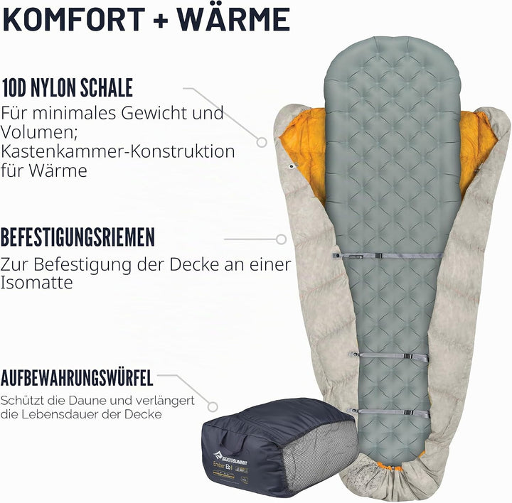 Sea to Summit Ember EbII - Daunendecke/Schlafsystem regular, regular