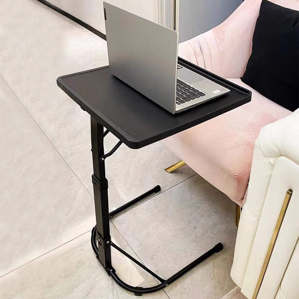 Beistelltisch, faltbar, für Laptop, höhenverstellbar und neigbar, leicht und tragbar, für Bett, Sofa