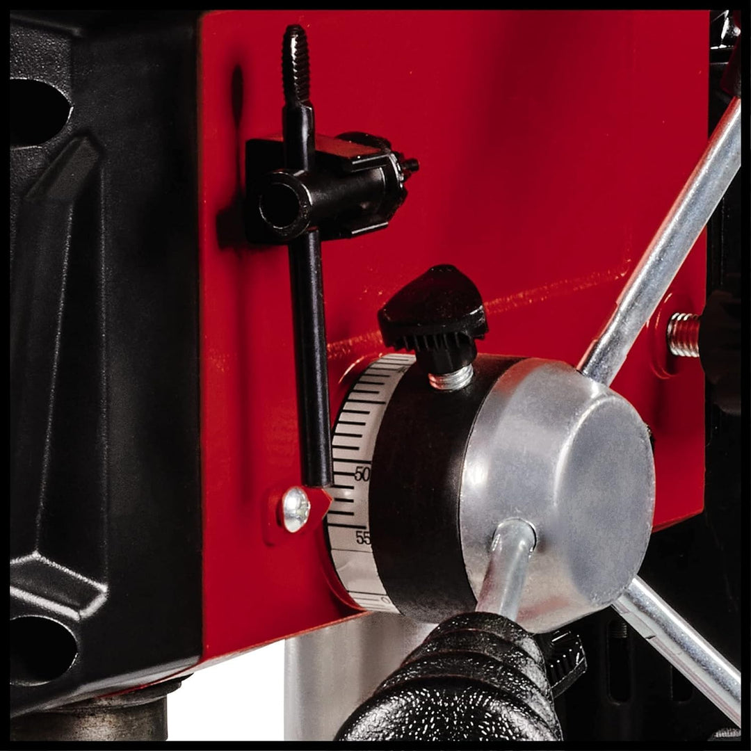 Einhell Säulenbohrmaschine TC-BD 450 (450 W, bis 2650 min-1, 5 Stufen, max. Bohrtiefe 50 mm, Bohrtie