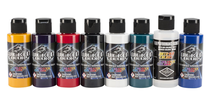 Wicked Color Set , 7x Wicked 60ml 1x Reducer 60ml