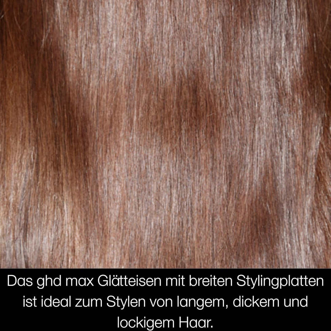 ghd max - professioneller Haarglätter mit breiten Platten für langes, dickes oder lockiges Haar, glä