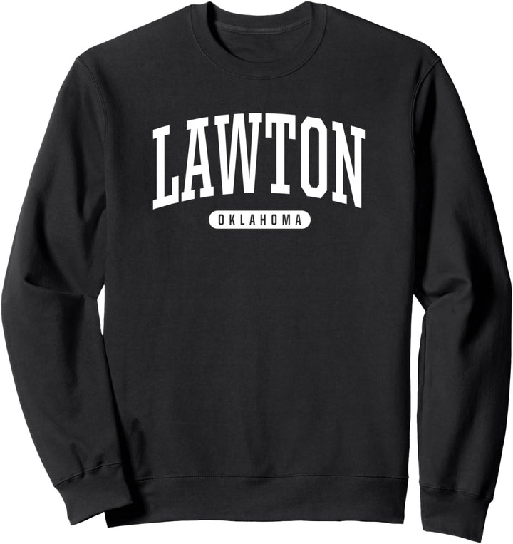 College Style Lawton Oklahoma Souvenir Geschenk Sweatshirt