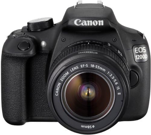 Canon EOS 1200D SLR-Digitalkamera (18 MP APS-CCMOS-Sensor, 7,5cm (3 Zoll) LCD-Display, Full HD, Kit
