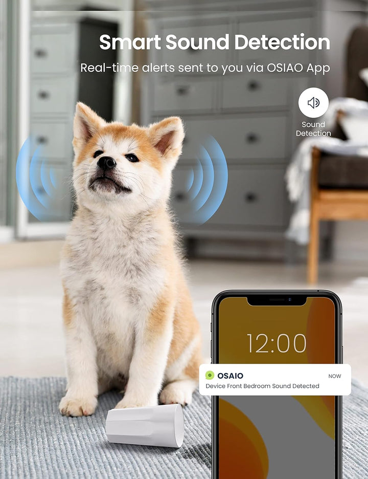 GNCC Überwachungskamera Innen, Hundekamera mit APP Zwei-Wege-Audio, WLAN Kamera Babyphone mit Kamera