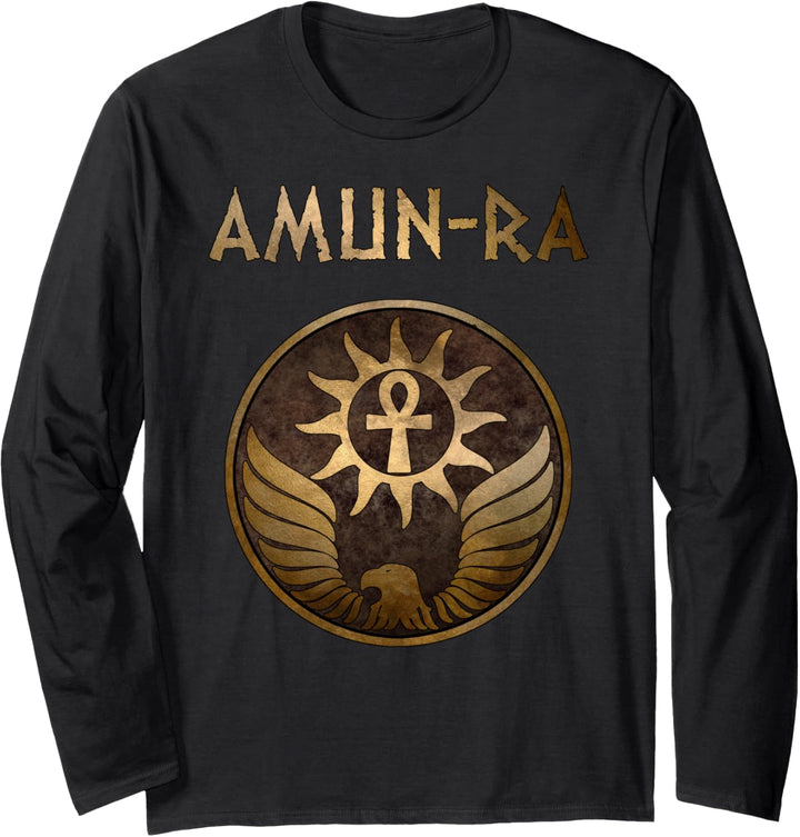 Amun-Ra altägyptisches Gottessymbol Langarmshirt