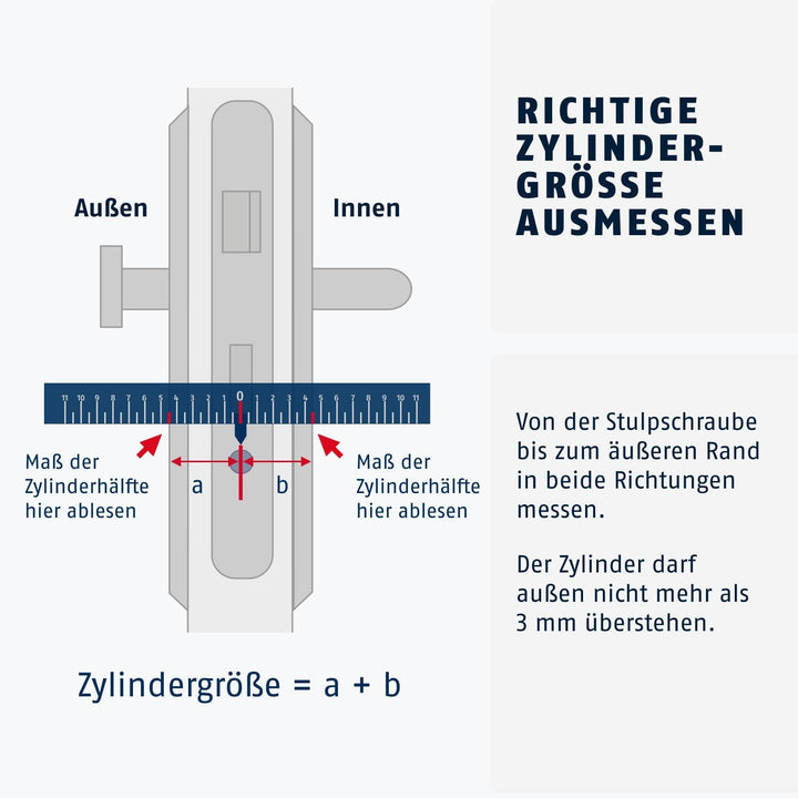 ABUS Profil-Zylinder D6XNP 40/50 mit Codekarte und 5 Schlüsseln, 48304 Nickel Perle 40/50, Nickel Pe