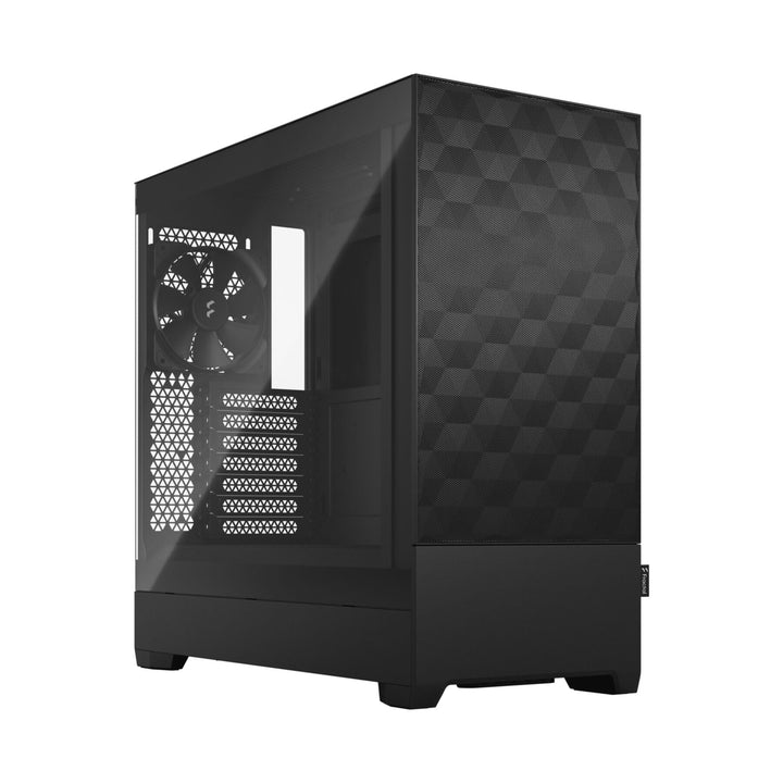 Fractal Design Pop Air Black - Tempered Glass Clear Tint - Honeycomb Mesh Front – TG Side Panel - Th