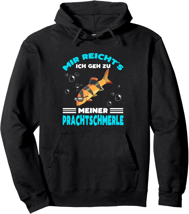 Prachtschmerle Mit Sonnenbrille Schmerlen Fischhalter Pullover Hoodie