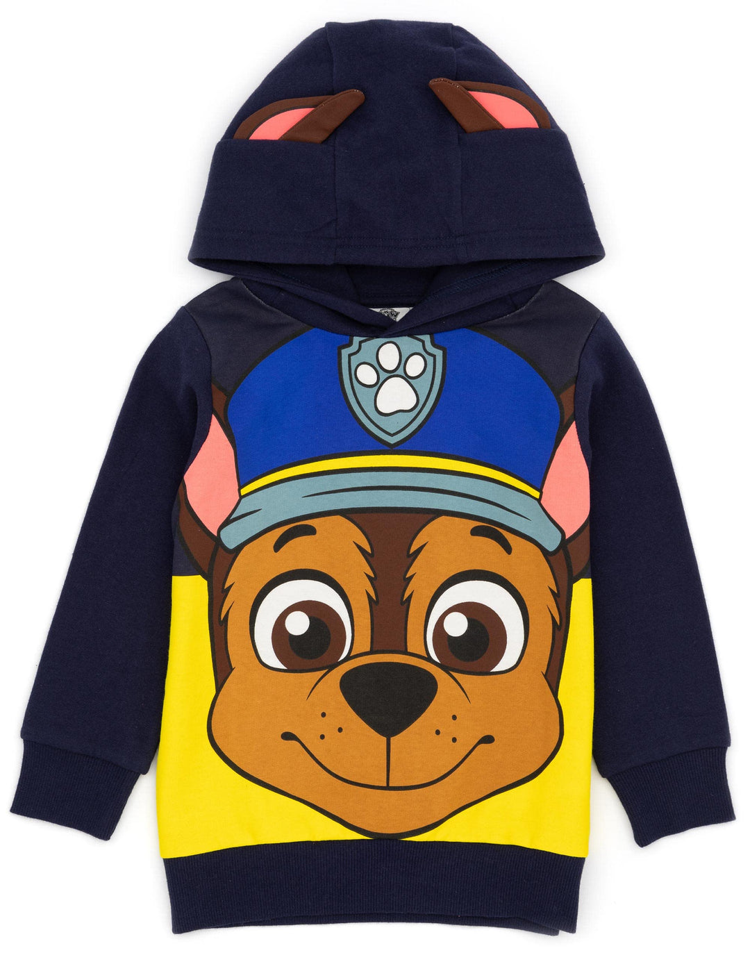 PAW PATROL Kids Hoodie Chase Marshall Skye Everest ODER Rubble 3D Ohren Pullover, Chase