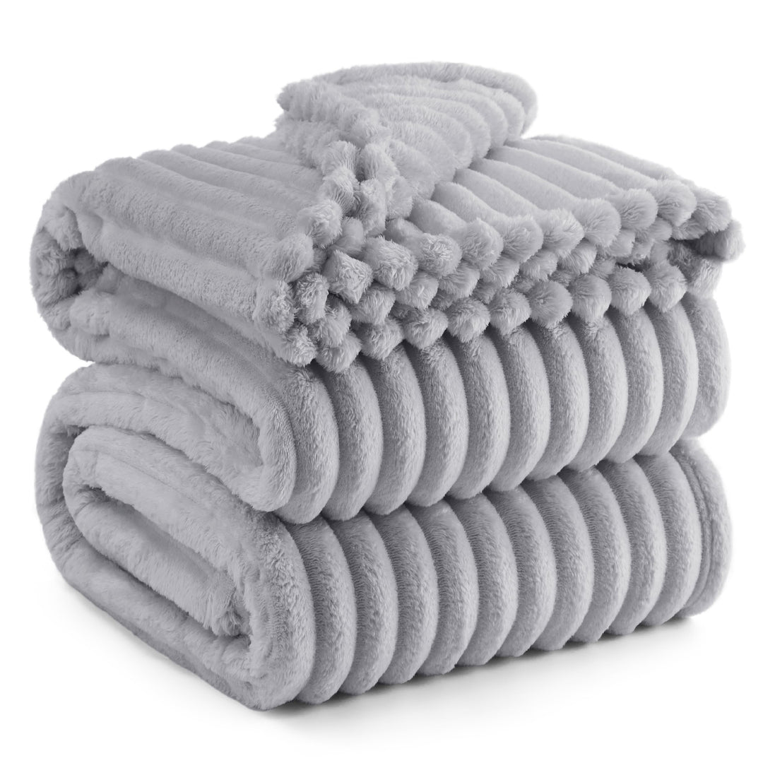 BEDSURE Kuscheldecke Flauschig Decke Fleecedecke – Weiche Warme Grobe Korddecke Gemütlicher Sofadeck